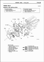 Mitsubishi l300 1990 1998 электрические схемы электронные Электрическая схема l300