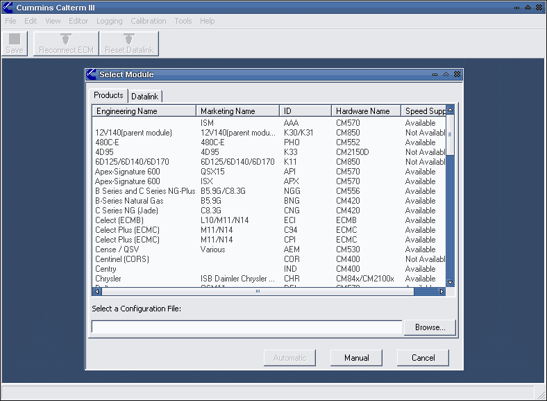 Calterm III 5.9, Calterm III is an engineering development tool used to ...